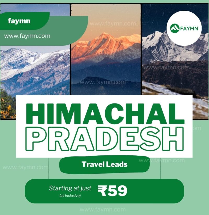 Himachal Pradesh Travel Leads – Verified & All-Inclusive